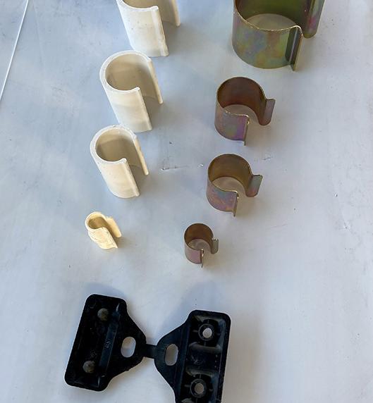 Clips di fissaggio per serre